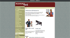 Desktop Screenshot of mammavet.se